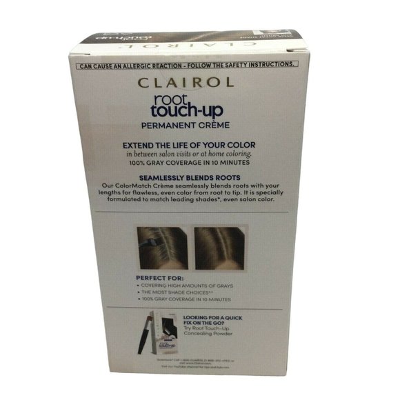 Lot 2 Clairol Nice 'n Easy Root Touch Up Hair Color Kit #6G LIGHT GOLDEN BROWN - Picture 6 of 7